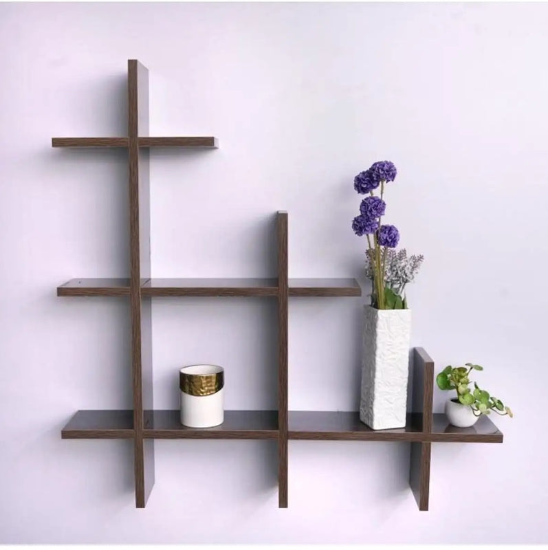 Wooden Floating Wall Shelf