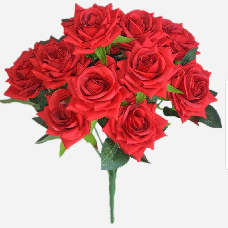 Artificial Rose Flower Bunch