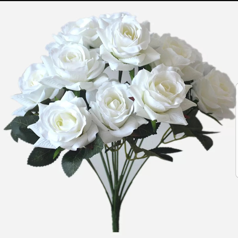 Artificial Rose Flower Bunch