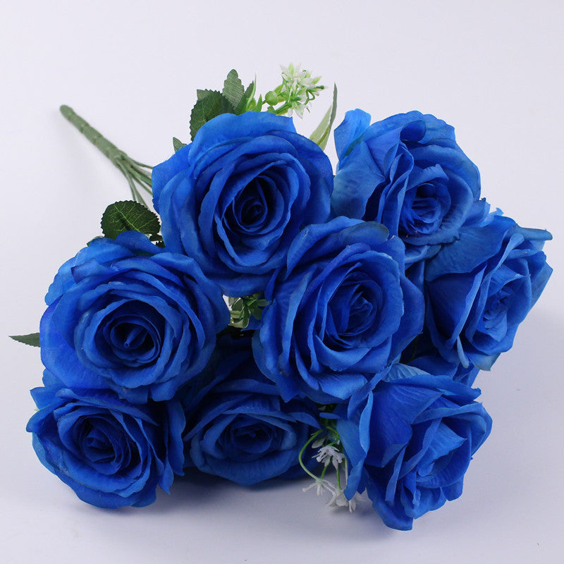 Artificial Rose Flower Bunch