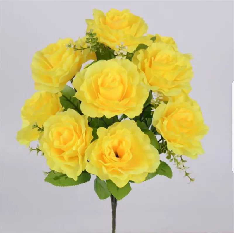Artificial Rose Flower Bunch