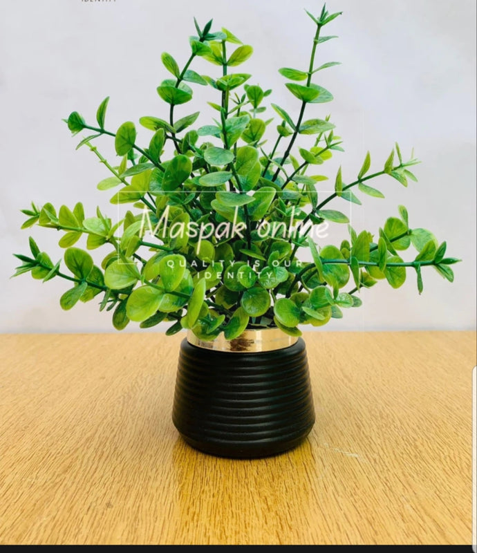 Deluxe Artificial Decorative Plants – Pack of 5