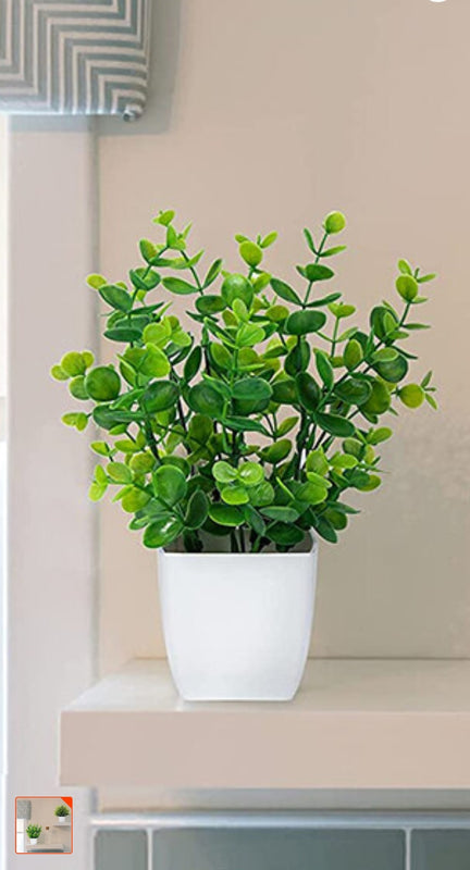 Small Artificial Decorative Plants – Pack of 5