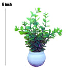 Small Artificial Decorative Plants – Pack of 5