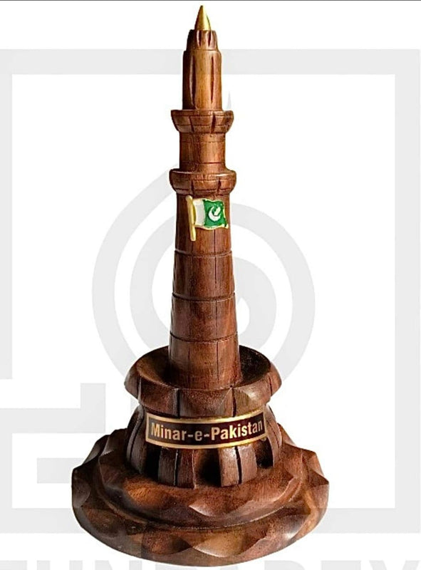 Wooden Minaret Decoration Piece