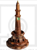 Wooden Minaret Decoration Piece