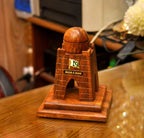 Wooden Quaid-e-Azam Monument Decoration Piece