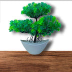 Artificial Green Bonsai Plant – Pack of 2