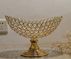 Crystal Fruit Tray Decoration Piece