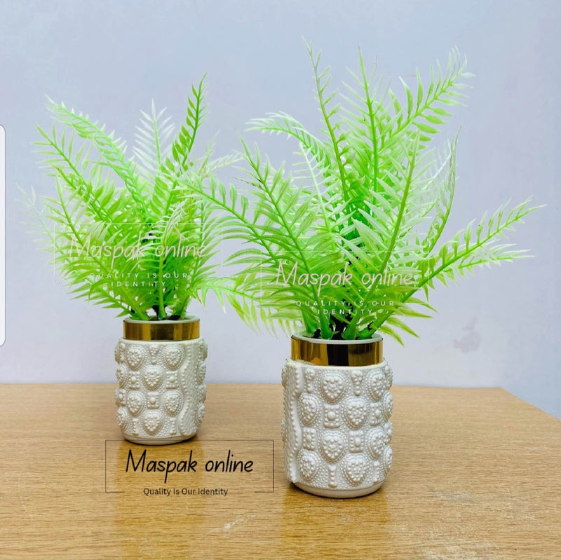 Deluxe Artificial Decorative Plants – Pack of 5