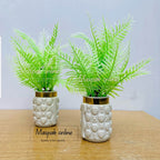 Deluxe Artificial Decorative Plants – Pack of 5