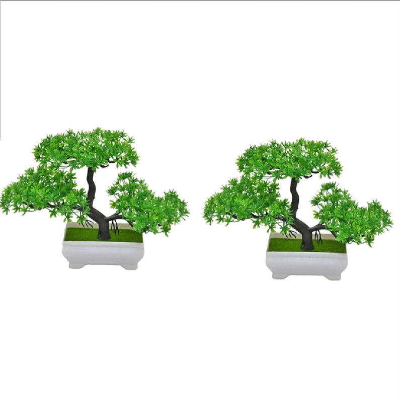 Artificial Bonsai Plant for Table Decor – Pack of 2