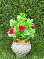 Deluxe Artificial Decorative Plants – Pack of 5