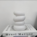 Nordic Bubble White Vase – Pack of 2