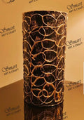 Black & Gold Decorative Vase – Pack of 2