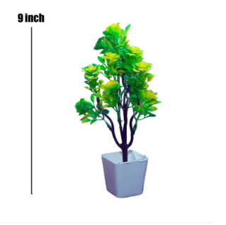 Premium Artificial Decorative Plants – Pack of 5