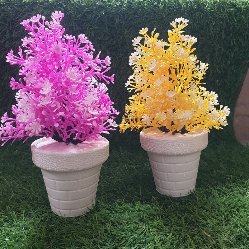 Small Artificial Decorative Plants – Pack of 5