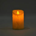 LED Candle Lamp with Rose Design
