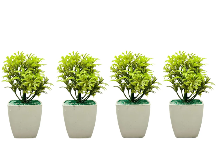 Small Artificial Decorative Plants – Pack of 5
