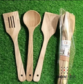 Wooden Cooking Spoons – Set of 3