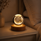 3D Crystal Ball Night Light