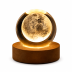 3D Crystal Ball Night Light