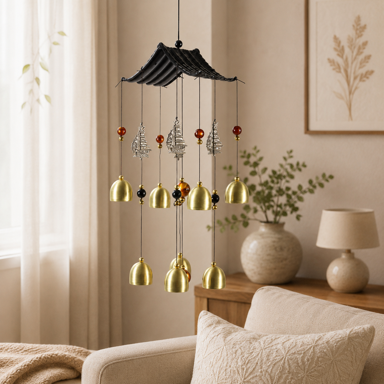 Aluminum Twin Tube Wind Chime
