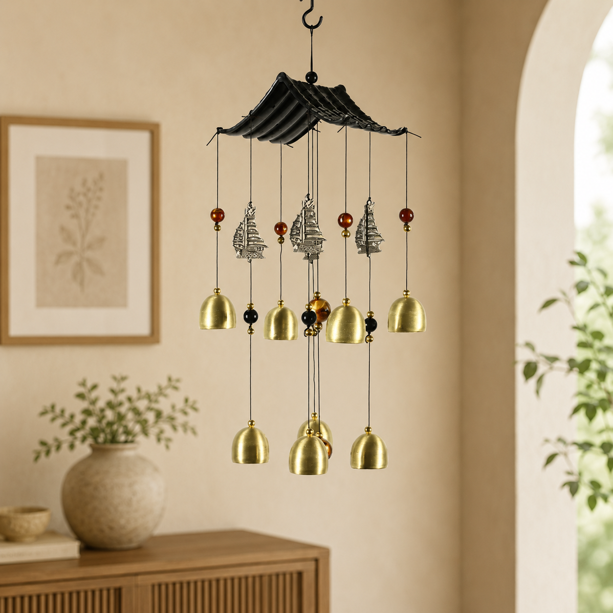 Aluminum Twin Tube Wind Chime