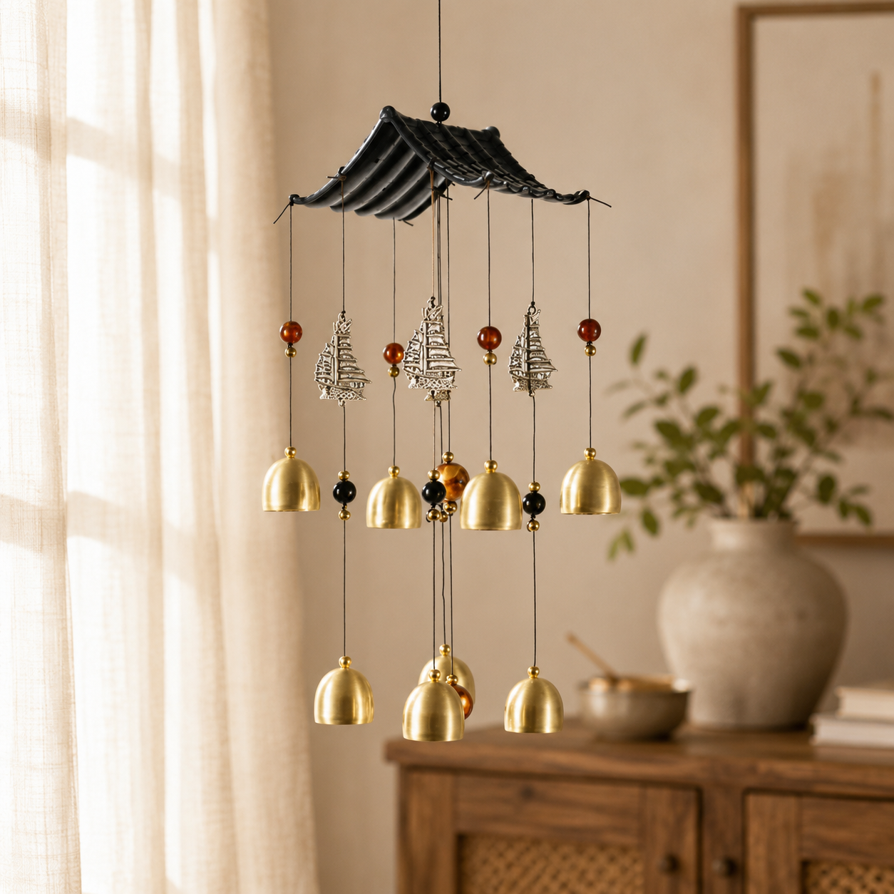 Aluminum Twin Tube Wind Chime