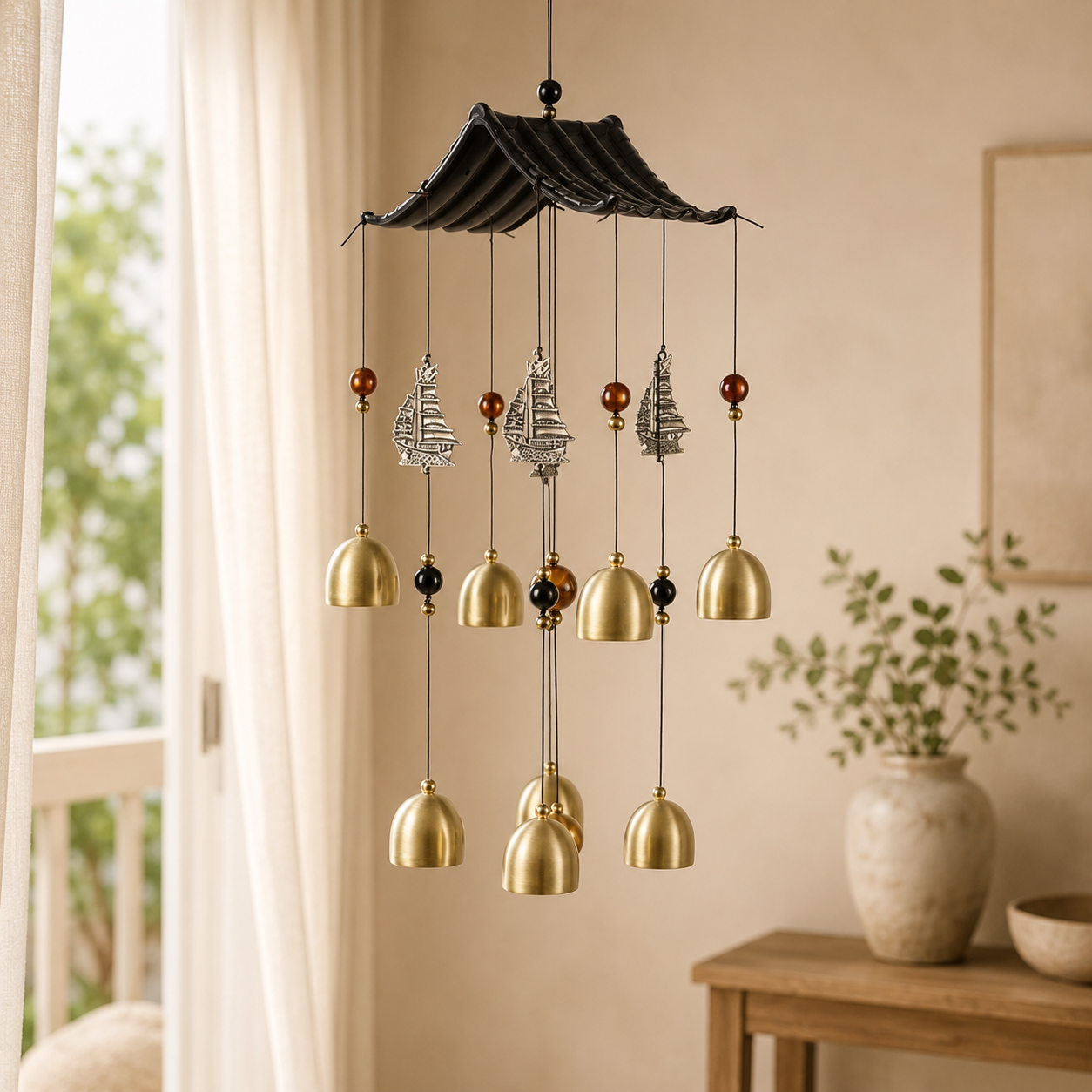 Aluminum Twin Tube Wind Chime