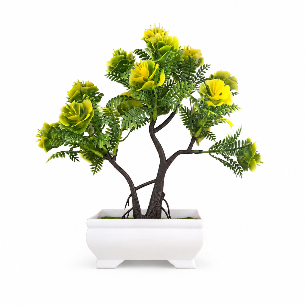 Artificial Bonsai Tree in Pot – Pack of 2