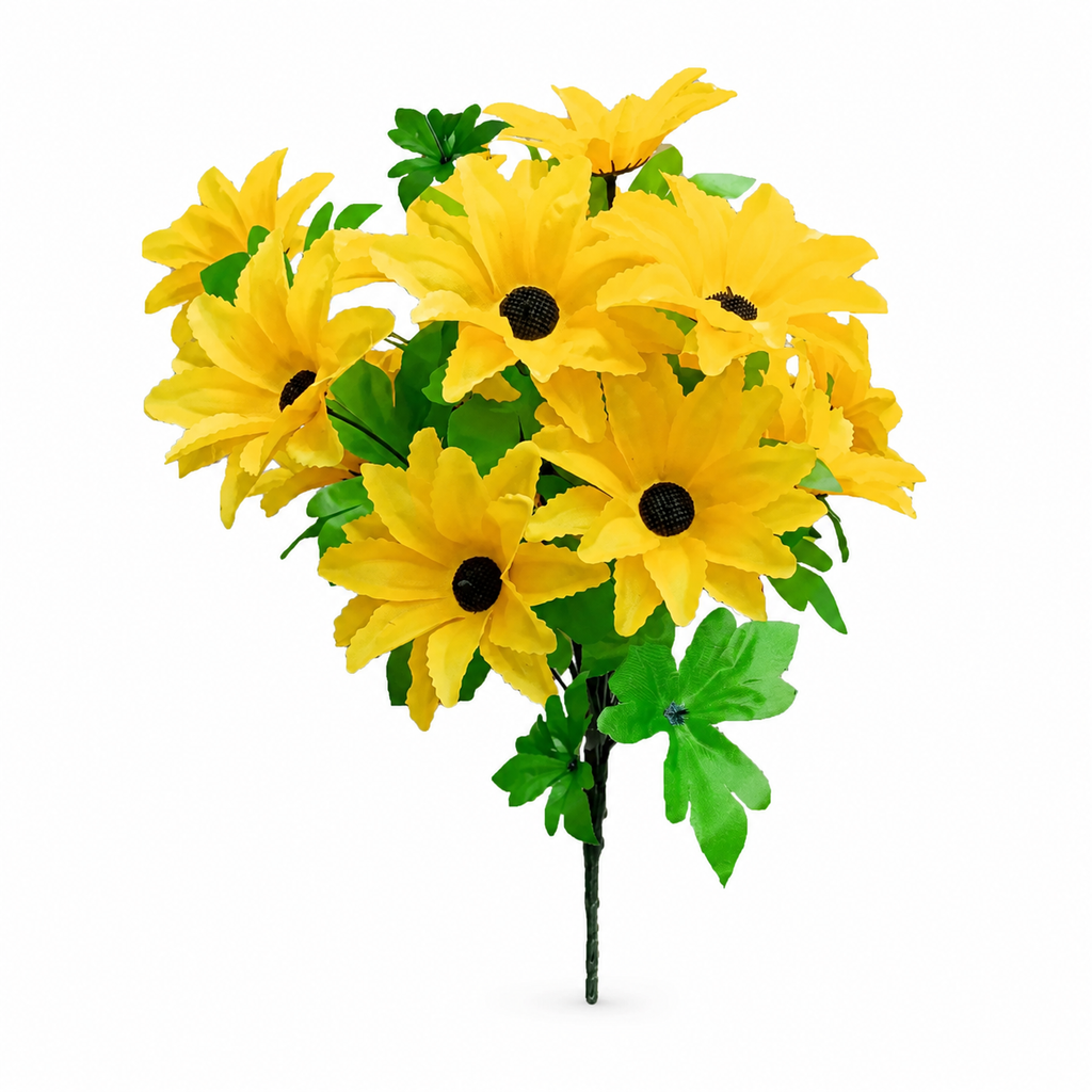 Artificial Sunflower Bunch – Pack of 2