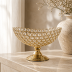 Crystal Fruit Tray Decoration Piece
