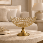 Crystal Fruit Tray Decoration Piece