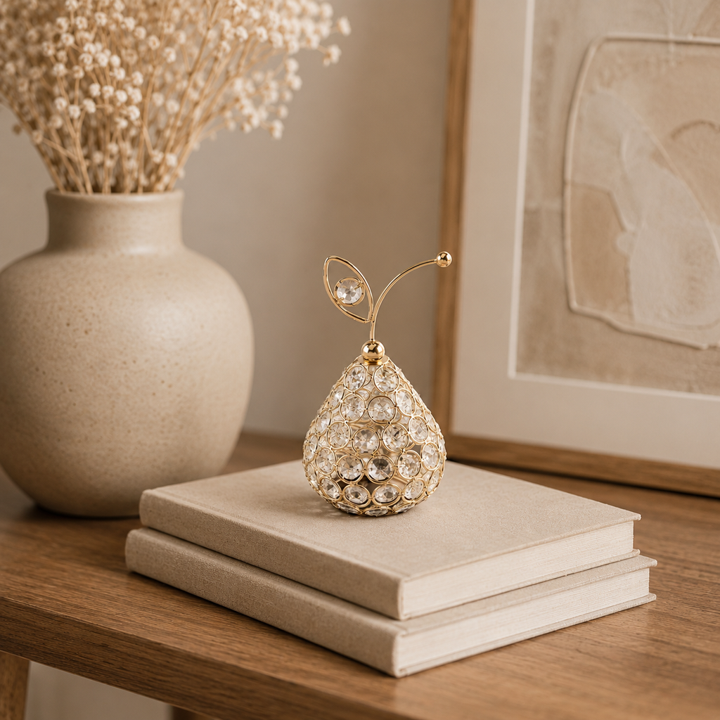 Crystal Fruit Decoration Piece