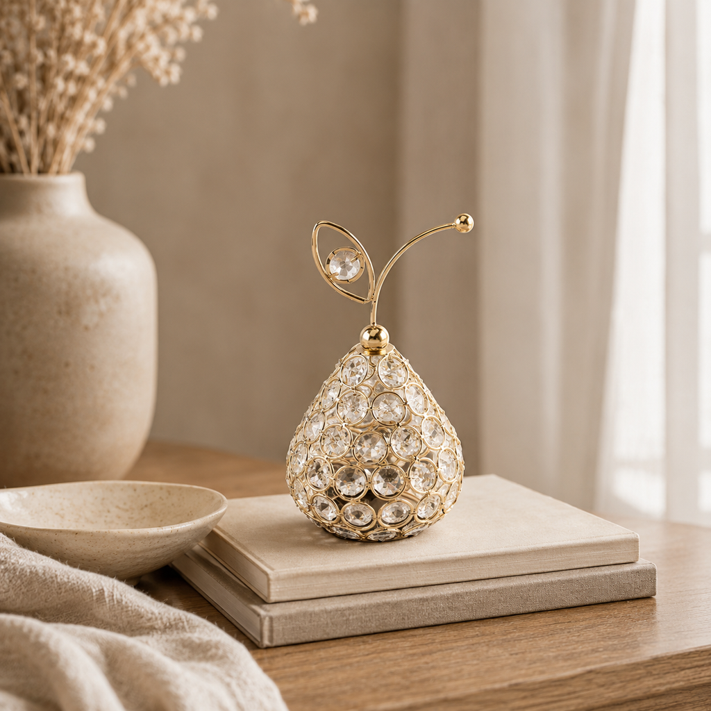 Crystal Fruit Decoration Piece
