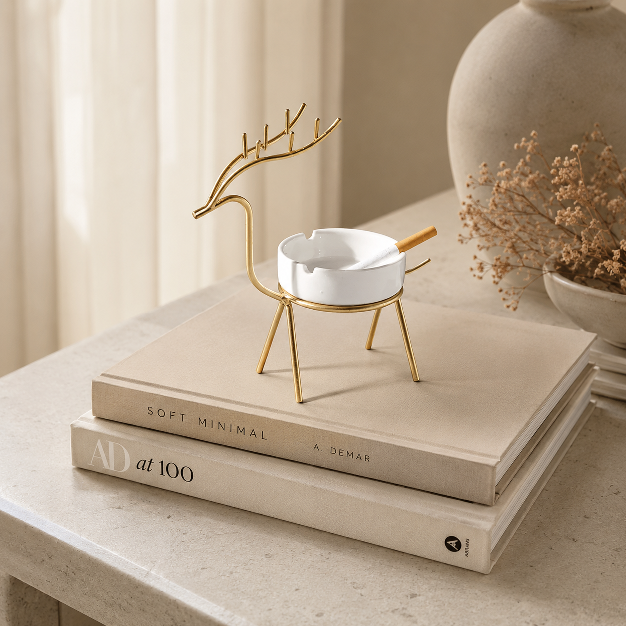 Deer Design Ashtray