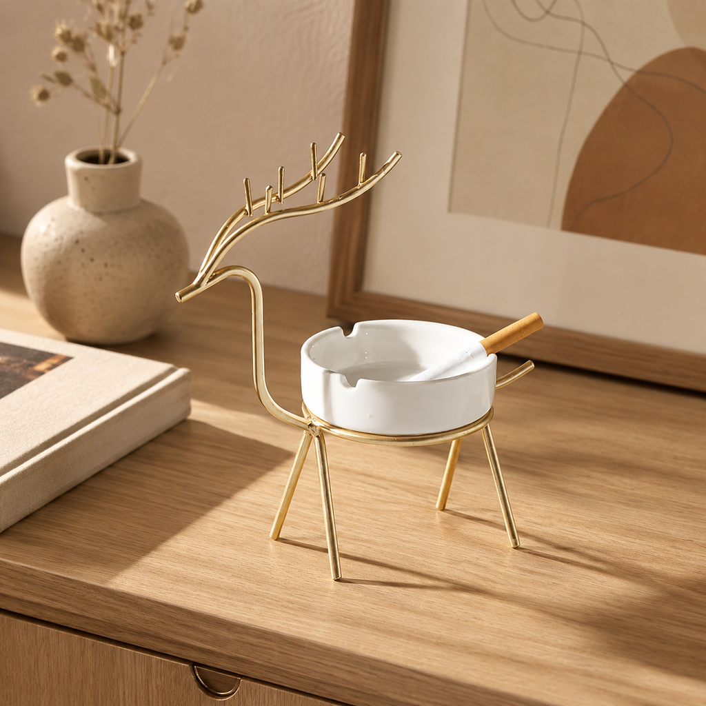 Deer Design Ashtray