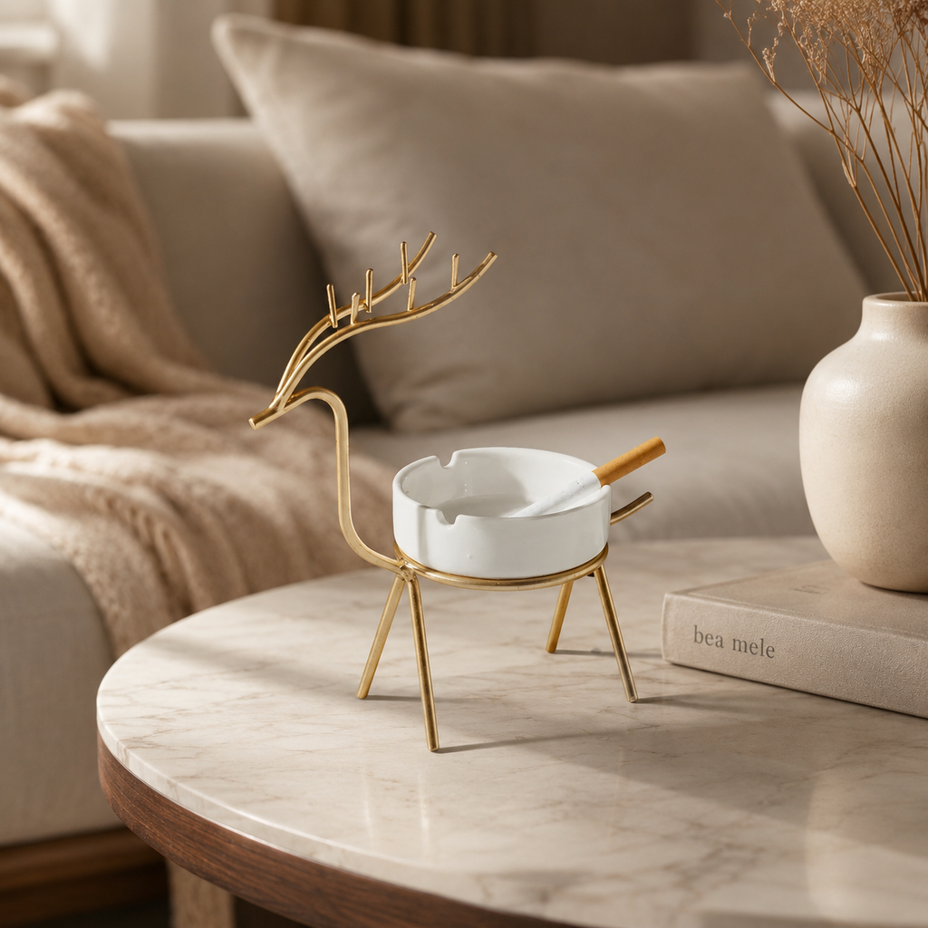Deer Design Ashtray