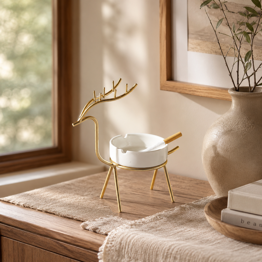 Deer Design Ashtray