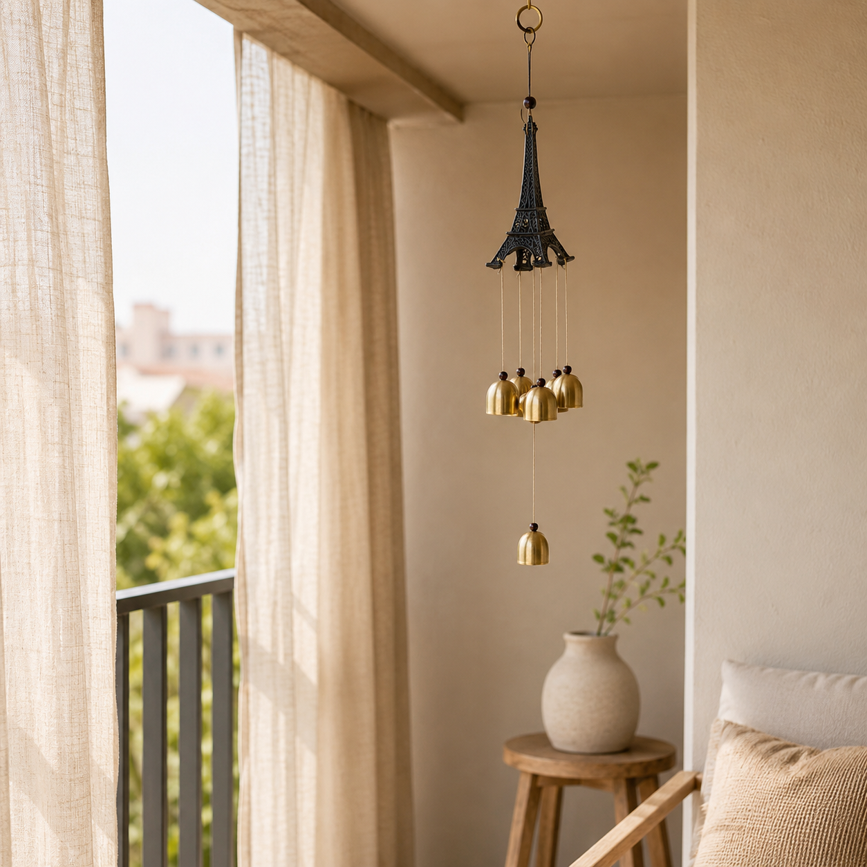 Eiffel Tower Wind Chime
