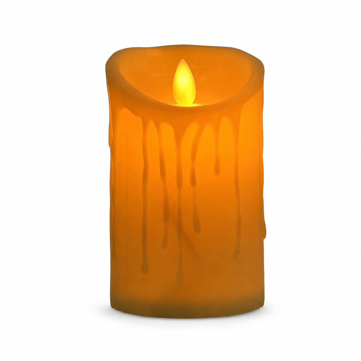 LED Candle Lamp with Rose Tint