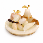 Marble Fruit Decoration Set