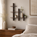Wooden Floating Wall Shelf