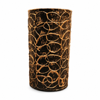 Black & Gold Decorative Vase – Pack of 2