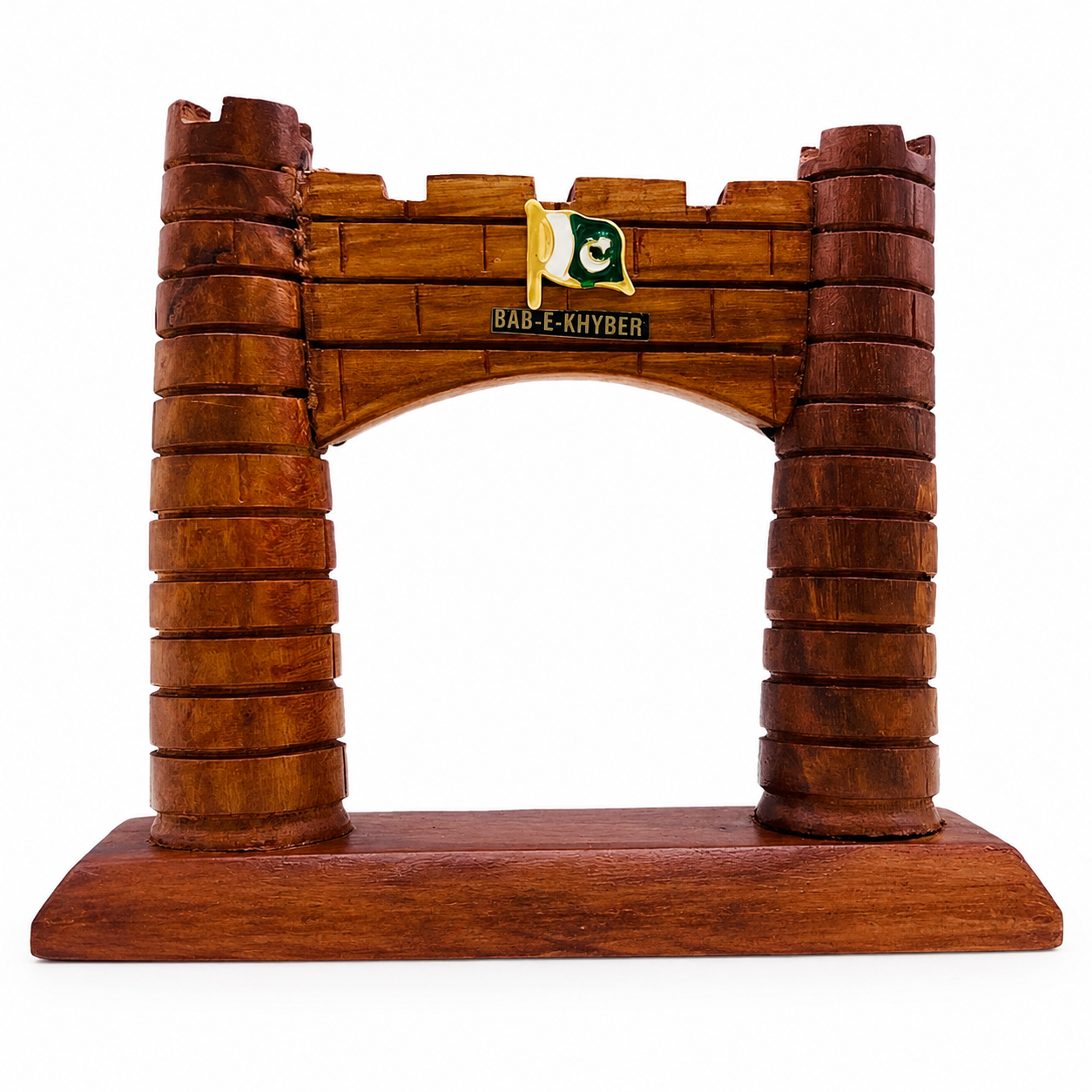 Wooden Bab-e-Khyber Decoration Piece