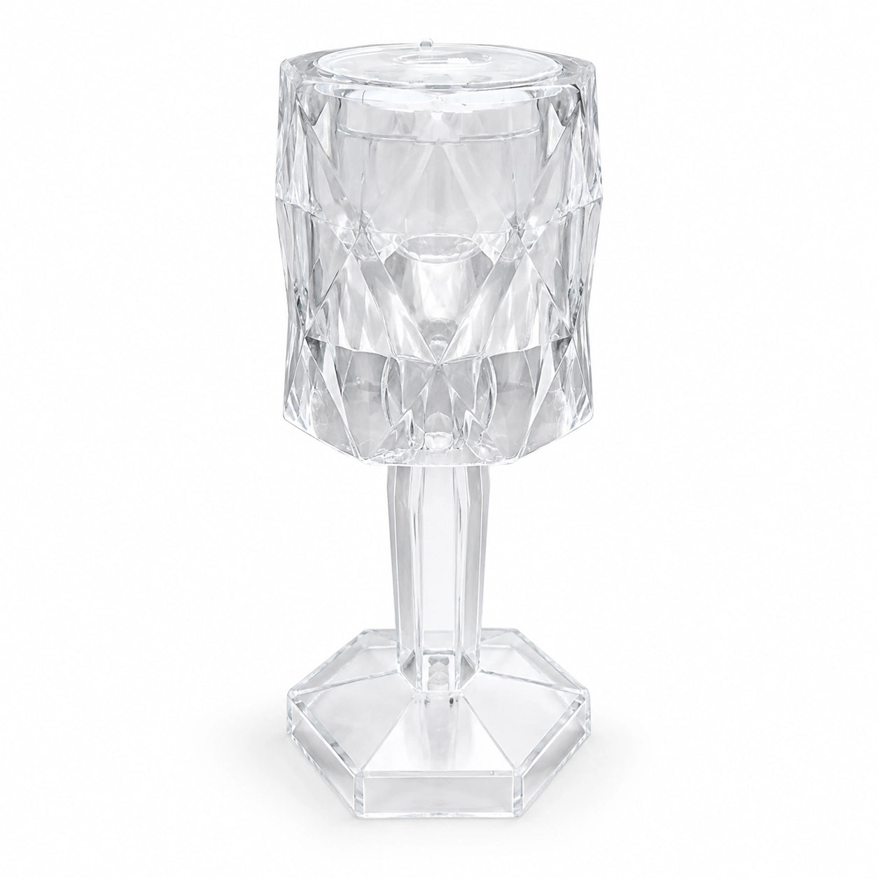 Square Crystal LED Table Lamp