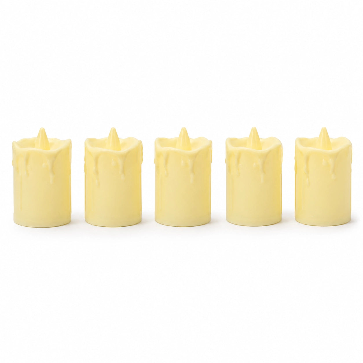 Flameless LED Small Candle Light Set of 5 lifestyle
