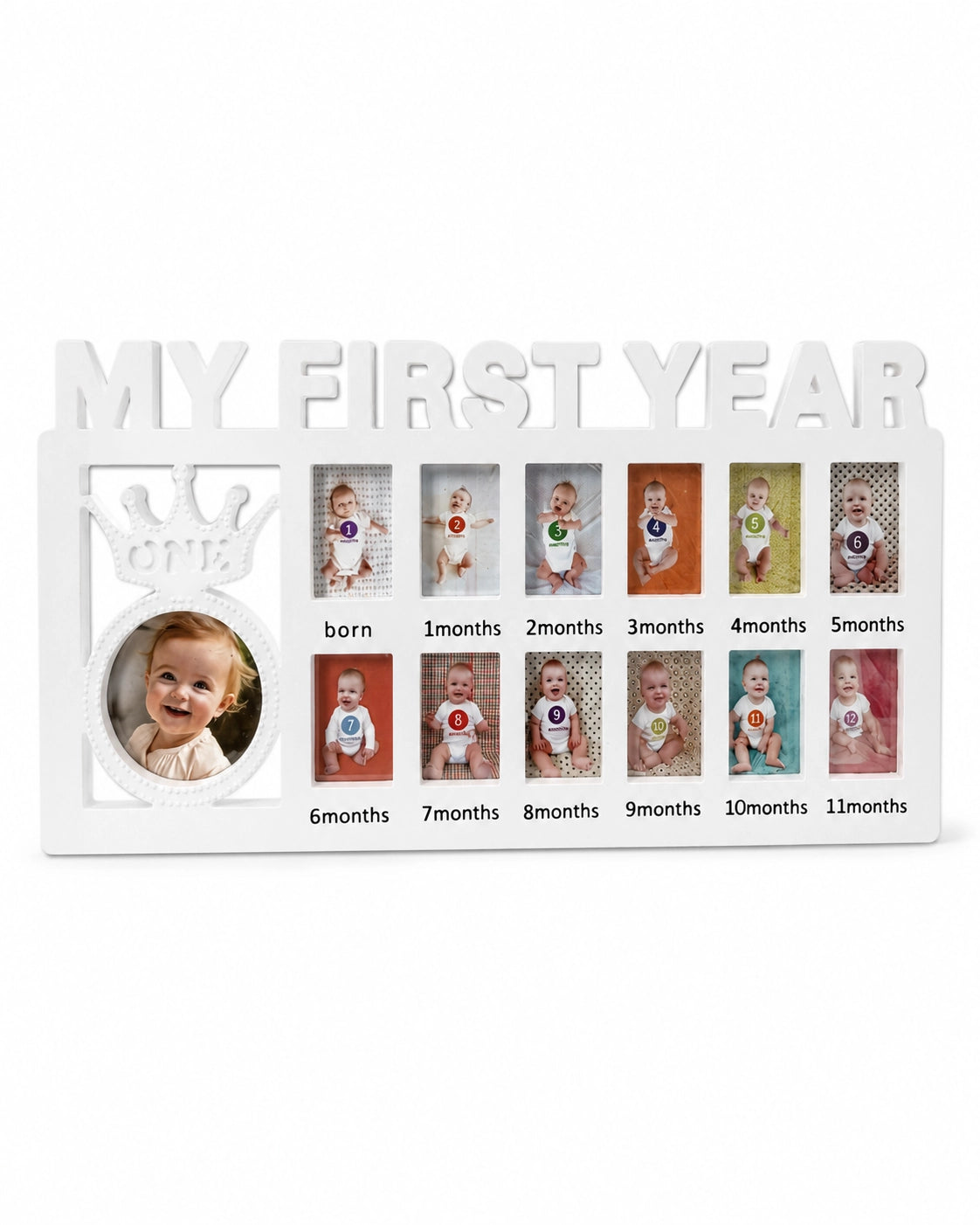 My First Year Baby Photo Frame