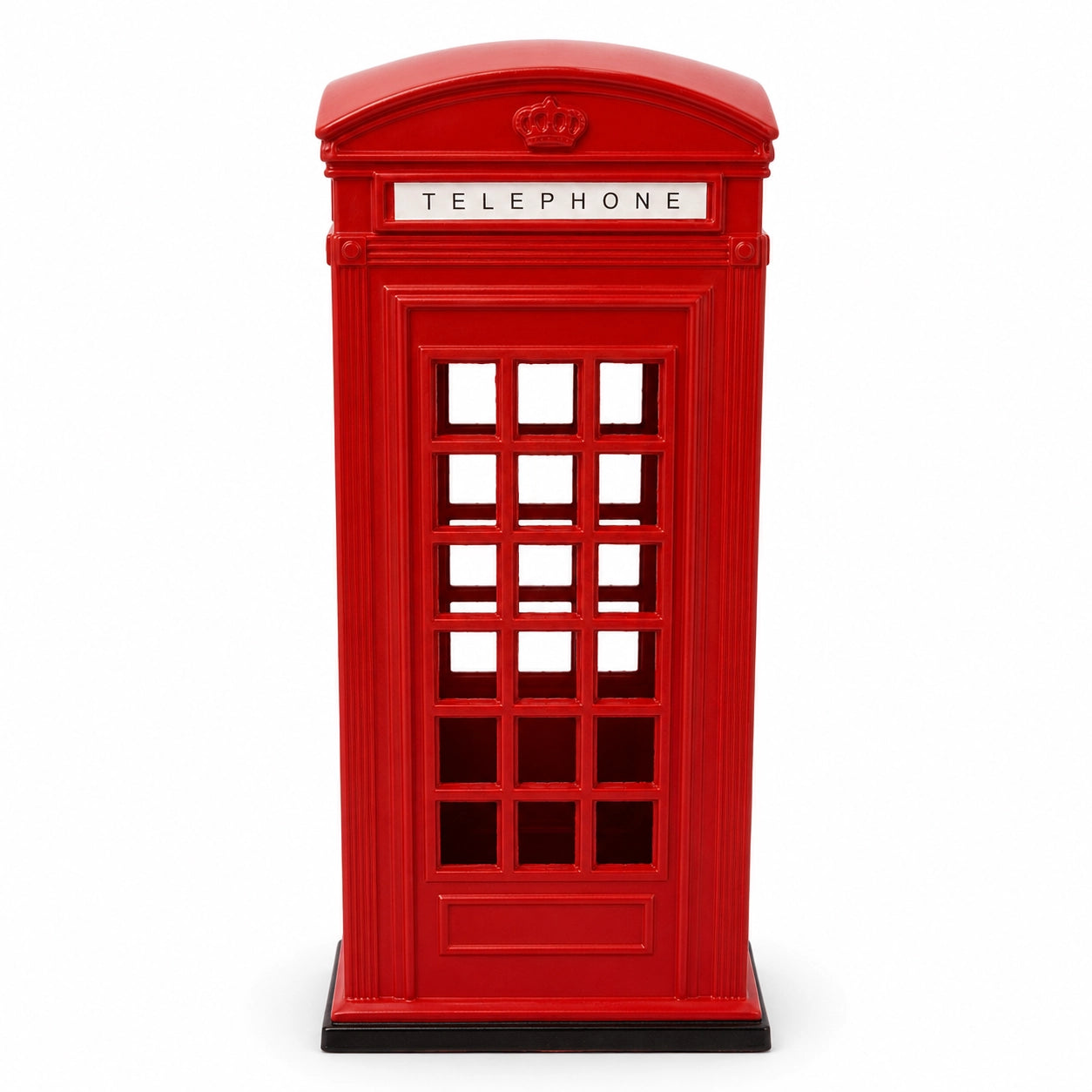 Red Telephone Booth Figurine